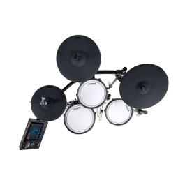 Alesis Strata Club Batería Electrónica con Módulo Core Drum, Pantalla Táctil de 7", 360°, Triple Zona, Bluetooth Audio+MIDI I/O