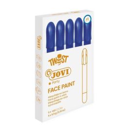 Jovi Maquillaje en barra Twist Make-Up Azul, pack de 5 unidades. Suave, retráctil y alto poder cubriente para niños desde 3 años Precio: 5.89000049. SKU: B1BMDQJVJN