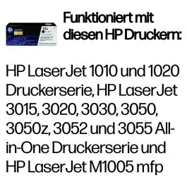 HP Laserjet 1010/1012/1020/1015/3015/3020/3030 Toner, 2.000 Paginas