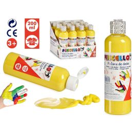Pintura Dedos 200Ml Amarillo Pincello 4X15CM (24 Unidades) Precio: 25.4999998. SKU: B1CTPG6DZG