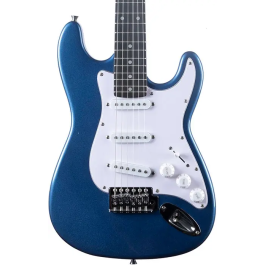 Eko St100 Guitarra Eléctrica Formato 3/4 Tipo Strat - Azul Metálico Precio: 133.920864. SKU: B1GWMRARBY