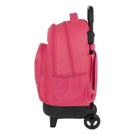 Safta Mochila Grande con Ruedas Compact Ext Blackfit8 Fresa Color Rosa para Niños 3 Años