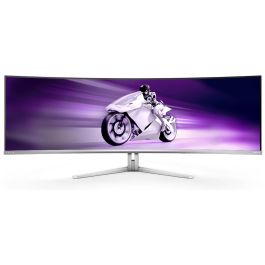Philips 49M2C8900 Monitor Curvo 48.9 Pulgadas Dual QHD QD-OLED 240Hz 0.03ms USB-C Gaming Blanco