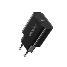 UGREEN Cargador Rápido 10191 USB-C Power Delivery 3.0 Universal 20W Negro para Móviles y Tablets