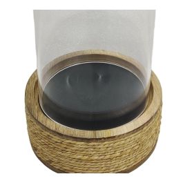 DKD Home Decor Portavela Cottage Marrón 12 x 17 x 12 cm