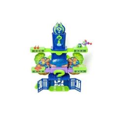 Magic Box Torre Enigma Kazoom Power Battle con Luces y Sonidos, Incluye Enigma Exclusivo, Aeronave, Disparador y 3 Proyectiles