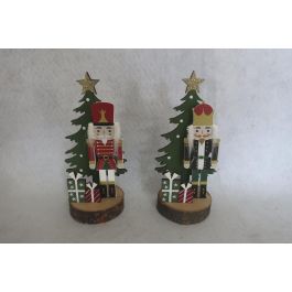 DKD Home Decor Figura de Navidad Cascanueces Tradicional MDF Rojo Azul Marino 8x19.5x9 cm Set de 6 Unidades Modelos Surtidos Precio: 9.85908. SKU: B1CVPKA9KP