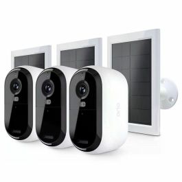 Arlo ARL1716507100797 Pack de cámaras de vigilancia 2K, 3 cámaras esenciales + 3 paneles solares Precio: 427.88999979. SKU: B1C9EXJFN8