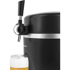 Weasy PINT568 Dispensador de Cerveza 5L con Temperatura de 3°C a 6°C y 60W