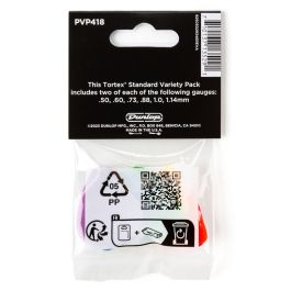 Dunlop Pack Variedad Tortex Púas Guitarra - 12 Unidades con 6 Grosores (0.50mm a 1.14mm) Precio: 5.68999959. SKU: B1HTZ97346