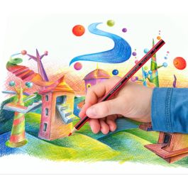 STAEDTLER 185 M36 Lápices de Colores Noris, Multicolor, 36 Piezas, Mina Resistente a la Rotura, Certificado PEFC