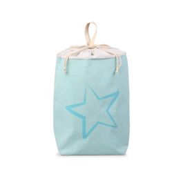 KioKids Saco Organizador Juguetes Bebé +0 Meses Azul - Gran Capacidad Colgable para Habitación Infantil, Colección Soft Nordic