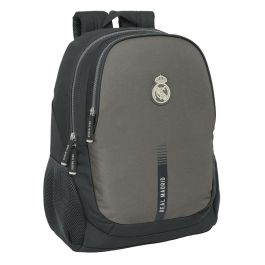 Mochila Escolar Real Madrid C.F. Gris 32 x 44 x 16 cm