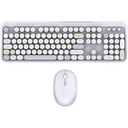 Mobility Lab AAAOA67231 Teclado y Ratón Inalámbricos Ergonómicos, 2.4 GHz, Sensor Óptico, Negro