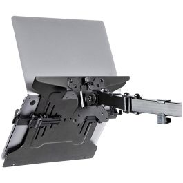 StarTech LAPTOP-ARM-TRAY Bandeja para Portátil Ajustable con Brazo VESA Ventilada Negro Plástico Acero 4.5 kg
