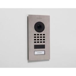 DoorBird D1101V Videoportero IP Estación de puerta Empotrada Acero Inoxidable V4A