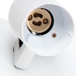 Aplique de Pared Lumiastra 1xGU10 Blanco Sin Bombilla