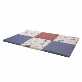 TINEO Maxi Alfombra Malin Tesoros del océano 5 en 1 - Escalable - Funda desenfundable - 180x200 cm - TINEO Maxi Alfombra Malin Tesoros del océano 5 en 1 - Escalable - Funda desenfundable - 180x200 cm -