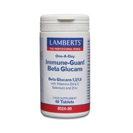 LAMBERTS Complejo Beta Glucanos con Vitamina D3, C, Selenio y Zinc para el Sistema Inmune 60 Cápsulas Precio: 32.7900001. SKU: B19PX5GGFY