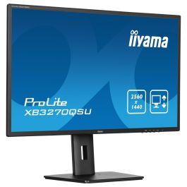 Iiyama XB3270QSU-B1 Monitor 32" IPS QHD 2560x1440 100Hz 3ms Regulable Altura HDMI DP USB