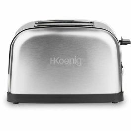 Hkoenig TOS7 Tostadora de dos rebanadas 850 W Acero inoxidable