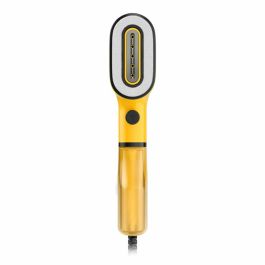 Rowenta DR2026D1 Cepillo de Vapor Portátil Pure Pop 1300W Depósito 70ml Desinfectante Elimina Arrugas y Pelusas Amarillo