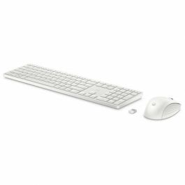 Teclado y Ratón Inalámbrico HP 650 Blanco Qwerty Español Teclado y Ratón Inalámbrico HP 650 Blanco Qwerty Español