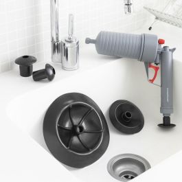 Pistola Desatascadora de Aire Comprimido Universal con Adaptadores KlinGun InnovaGoods