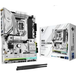 ASRock B860 Steel Legend WiFi Placa Base ATX para Intel LGA 1851, DDR5, HDMI/DP, Wi-Fi 6E, Bluetooth 5.3 Precio: 243.49999949. SKU: B13GDKKZXQ