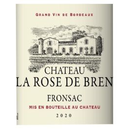 Château La Rose de Bren 2020 Fronsac - Vino tinto Burdeos