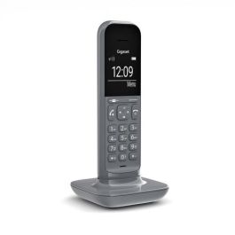 Gigaset S30852-H2902-K103 Teléfono DECT/analógico Inalámbrico con Identificador de Llamadas, Color Gris