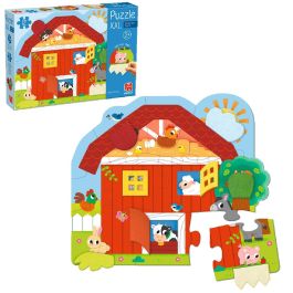 GOULA Puzzle XXL Granja Sorpresa 1110100763 - 12 Piezas con Texturas Táctiles, Juguete Sensorial Educativo para Niños +2 Años Precio: 11.9911. SKU: B1HG9RJ92T