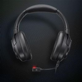 Lucid Sound LS10P Auricular Gaming con Cable para PlayStation Negro, PS5 y PS4, Micrófonos Duales, 50mm, Comodidad Gafas