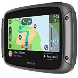 TomTom TTRID550PRE GPS Moto RIDER 550 Premium Pack, Pantalla 4.3", Mapa Mundial, TomTom Traffic, Alertas Peligro, Manos Libres