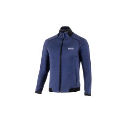 Sparco Sudadera Con Cremallera Completa Azul Talla XXL SBMJ0009B0N022XL