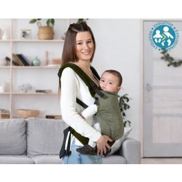 KioKids Portabebés Ergonómico Evolutivo Ajustable con Velcro para Bebés desde Recién Nacido - Posición Natural M/C - Verde Precio: 52.5000003. SKU: B1KM9GMCHY