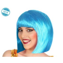 Peluca Corta Azul Eléctrico Lisa con Flequillo, Estilo Bob, para Disfraces, Sirenas o Festivales Precio: 2.6899994. SKU: B1JHVBQD72