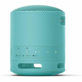 Sony SRSXB100L.CE7 Altavoz Portátil Inalámbrico Bluetooth 5.3 IP67 Batería 16h Manos Libres Sonido Potente Azul
