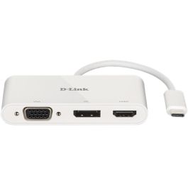 D-Link Hub V310 - HDMI, DisplayPort, VGA - Compatible con Mac/Windows/Linux