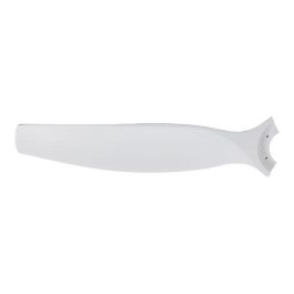 Edm Ventilador de techo modelo kara con 3 aspas de madera Ø132cm, luz LED 3000/4000/6000K, 30W, color blanco