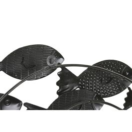 DKD Home Decor Decoración Pared Mediterráneo Azul Turquesa Metal 128 x 44 x 5 cm (2 Unidades)