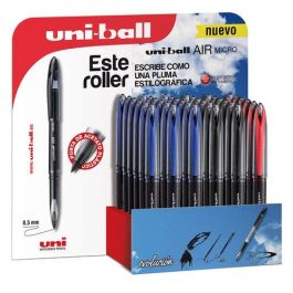 Roller T.Liq. Uni-Ball Air Micro 0,5 Expositor De 36 18X 190488000 Azul 12X 190470000 Negro 6X 190496000 Rojo Precio: 68.4999997. SKU: B15NW8SJXR