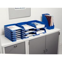 Set de Bandejas organizadoras Leitz Plus Jumbo Azul (4 Unidades)