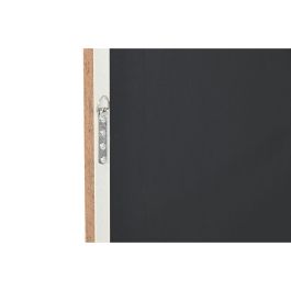 Cuadro Home ESPRIT Azul Negro Leopardo León Loft 100 x 4 x 100 cm (2 Unidades)