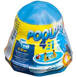Gre Dosificador flotante para piscinas desmontables 0-10 m³, 250 g - Higienizante, antibacterias, antialgas y floculante