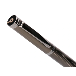 Belius Bolígrafo Neptuno Aluminio Textura Wavy Color Caqui Tinta Azul Caja de Diseño