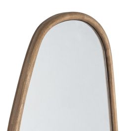 Espejo Natural Madera Decoración 57 X 3 X 130 cm