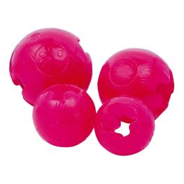 Gloria Pelota TPR para Perros 6.5 cm Diámetro Rosa Resistente con Agujero Anti-Ahogamiento para Snacks Precio: 6.69000046. SKU: S6101406