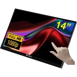 Verbatim Monitor Portátil Táctil 14" Full HD 1920x1080, 10 Puntos Táctiles, USB C, IPS, HDR Precio: 176.68999953. SKU: S8423476