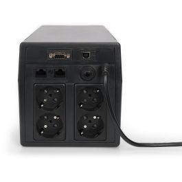 Digitus USV 1000VA 600W Line-Interactive Pseudo Sine con AVR 4 salidas AC